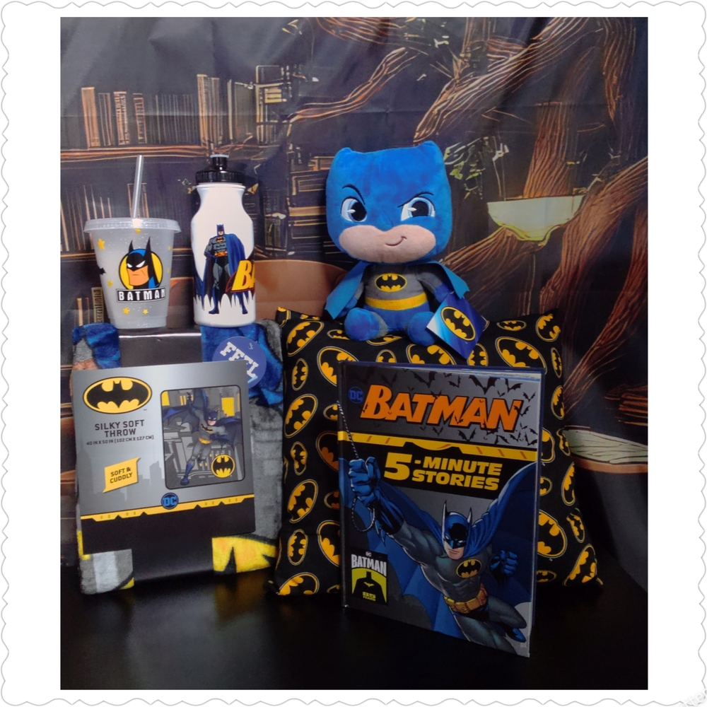 Batman Gift Set with Plush and Book